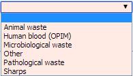 Choose the type of your bio waste item from the Type combo Input the quantity of the item at the quantity field, give the status of the item, active/inactive from the Status field, choose the Unit