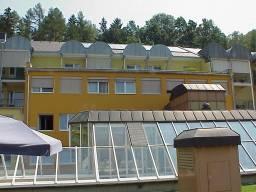 Solar hot water preparation at a elderly home in Voitsberg People living there