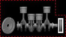 tensions, hub loads outputs (various configurations possible) Torsion + 2D Dynamic : speed