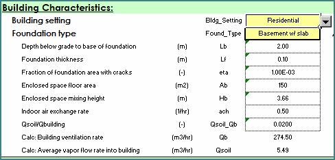 Residential Building Parameters For Tier 3, default