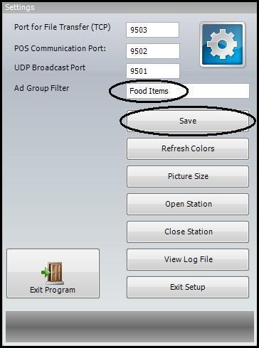 (Note: Don t forget to go to each computer where you wish to display the ad group that you just created and enter the matching keyword(s) in the Media Client software.