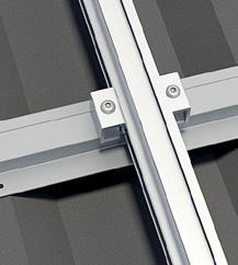 Check the distance of the mounting rails against the module s prescribed clamping distances.