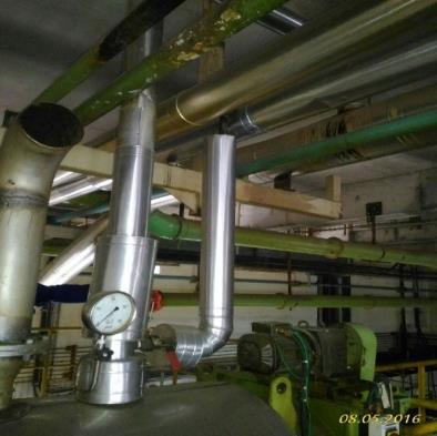 Innovation Project - 2 (Utilization of Flash Steam in Dryer) Steam line from boiler Steam Condensate line from LRD, TIPS & BUTTS conditioning cylinder Condensate line shell Tobacco in Scrap dryer