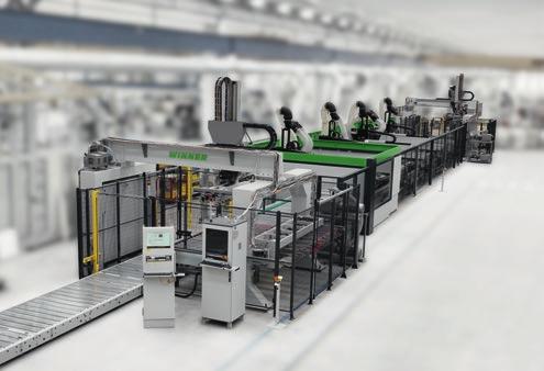 Smooth and efficient production flow 40% reduction in the number of machines. 30% reduction in the number of operators.