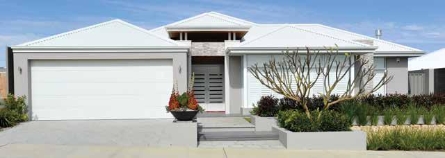 Choose from: painted render, weatherboard, stone cladding, rammed earth/ limestone; concrete; face brick in predominately earthy tones.
