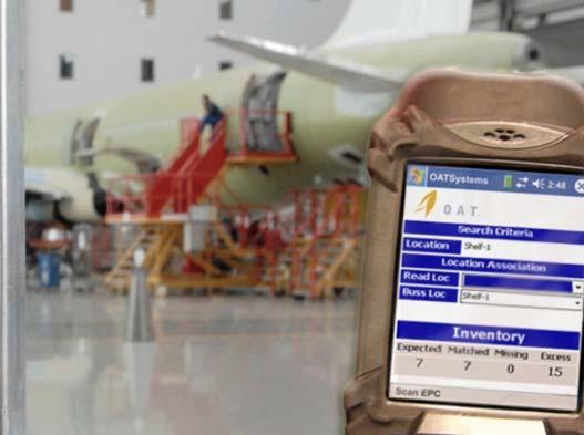 Logistics WIP Tracking = Shipping & Receiving RFID Deployment Examples Airbus A380 Program