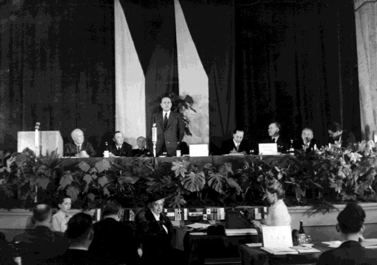 1947: Creating the European Timber Club FORESTS May 1947: The International Timber Conference was held in Marianske Lazne (former