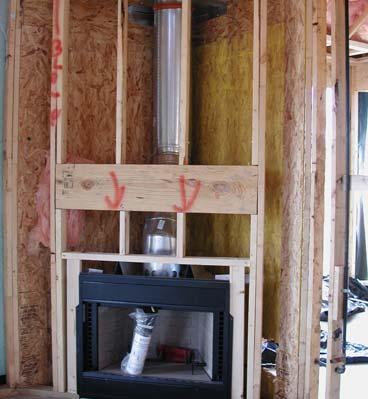material is installed to hold insulation in place (TERC 2.