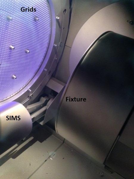 Inside a typical ion beam etch chamber IMP-