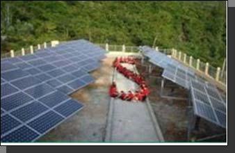 Project Solar-diesel hybrid electricity, Bai Huong, Quang Nam Location: Bai