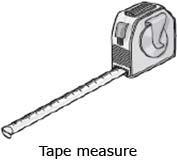 20 Which tool would Mr. Jones use to measure the mass of the cubes?