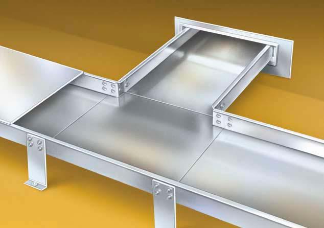 Com-Tray Chalfant, a leading supplier of cable trays and systems for utilities, industrial plants, and commercial service, offers Com-Tray, a unique modular, cost-saving system for routing and