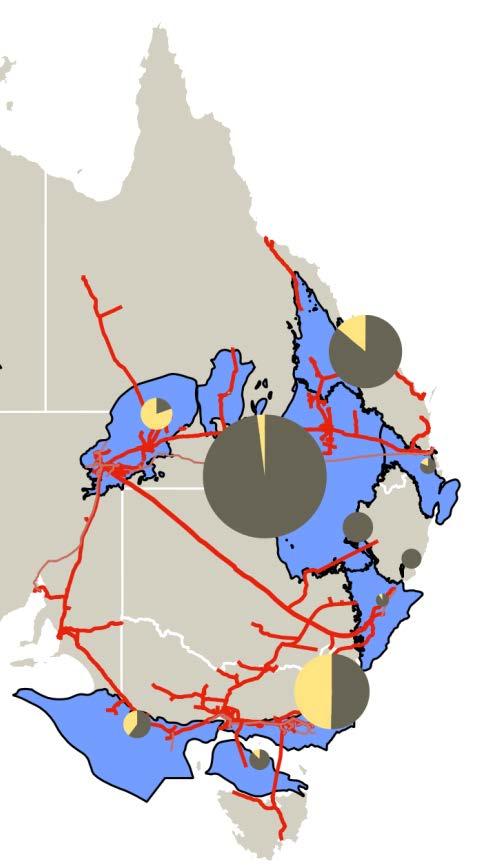 APPENDIX II: EASTERN AUSTRALIAN DEVELOPMENTS Australia- Pacific LNG (APLNG) Capacity: 9. mtpa Status: Operational since 15 (1 of trains) Ownership: Origin 37.5%, ConocoPhillips 37.