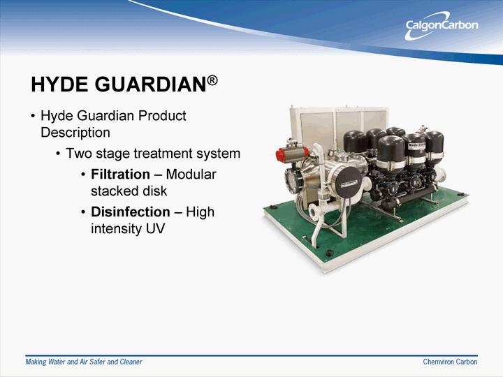 HYDE GUARD IAN(r) Hyde Guardian Product Description Two stage treatment