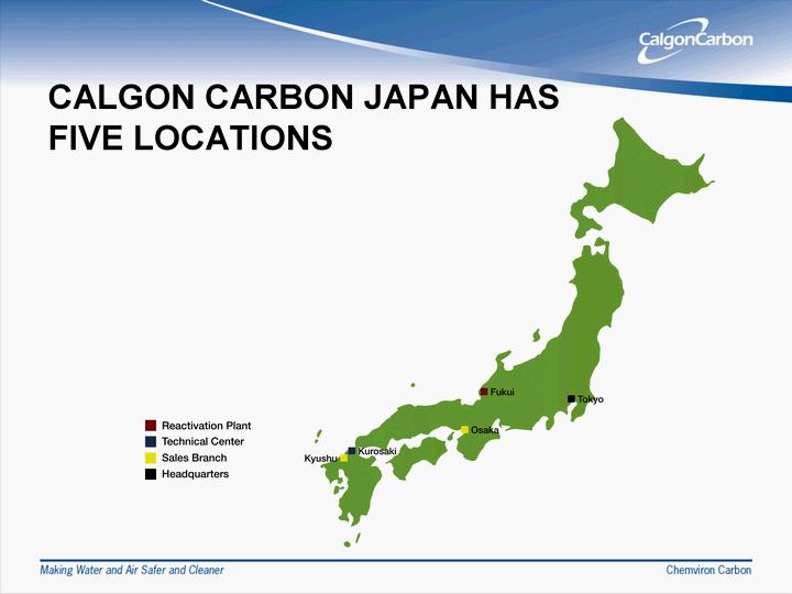 CALGON CARBON JAPAN
