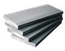 Stainless steel flat bars Min. thickness (mm) 3 Max. thickness (mm) 12 Min.
