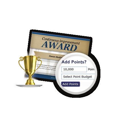 corporate or departmental-level award winners in one simple application.
