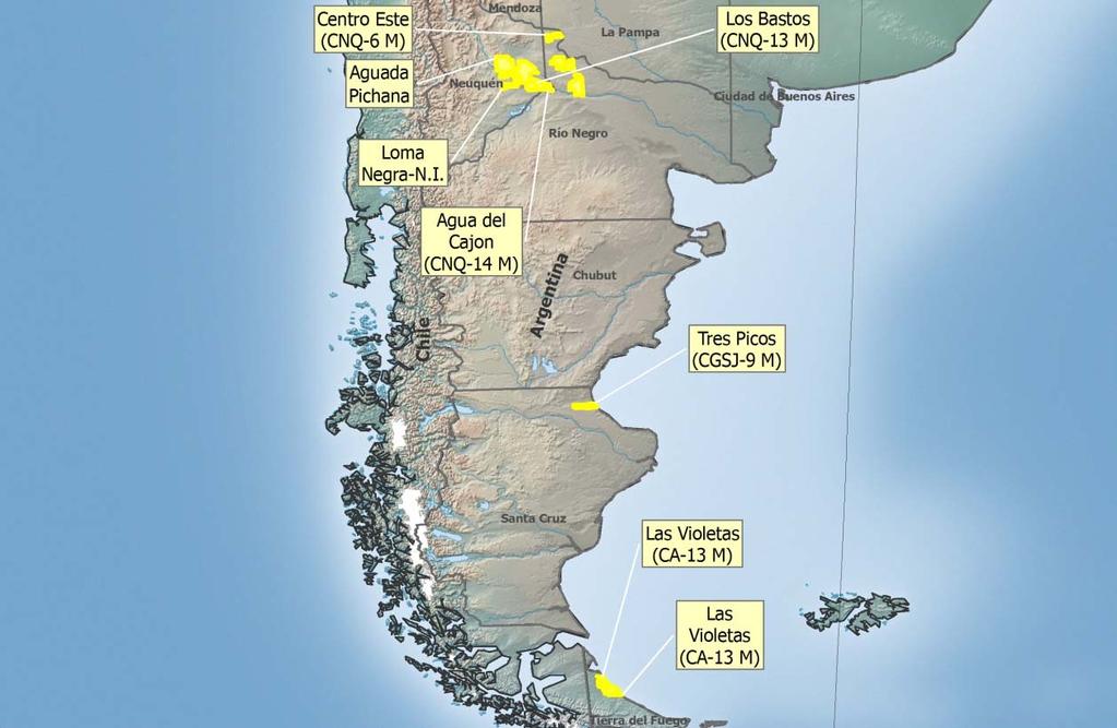 Tight gas blocks in Argentina Escalating exploration activity in many countries is due not only to favourable geological factors, but also attractive fiscal terms and low political risk.