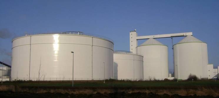 fuel21 Storage of Thick juice 2 Storage Tanks in Klein
