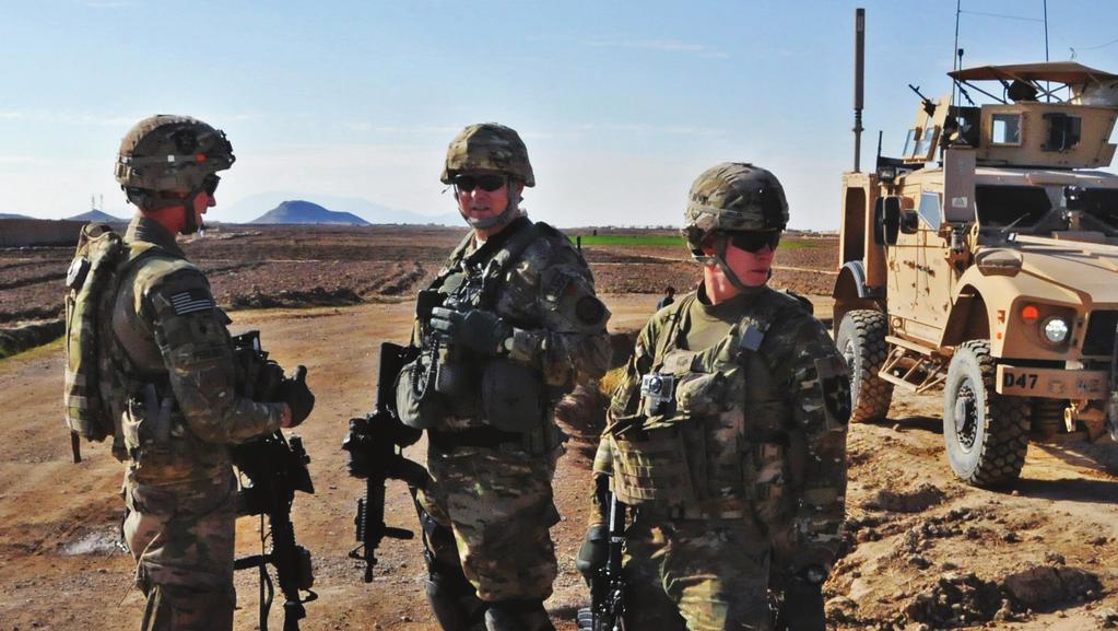 CURRENT INFORMATION ENABLES WARFIGHTERS Working in a tactical, in-theater environment means information needs to be pertinent to what is happening right now, not what happened in the past.