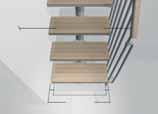 from to cm W from, to 0, cm W, 0, W A with supplementary railing L Design your staircase online.