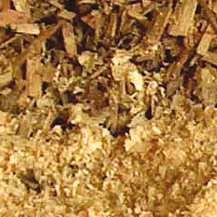 chopped Compressed wood, pellets: