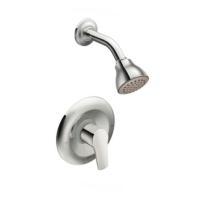 Color: White Sink Faucets: Moen, Method, T6820, Two-Handle Widespread Lavatory Faucet, Color: Chrome Shower