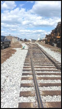 The RFAP grant was the first for TMS and used for the reconstruction of the facilities main lead track and 5 turnouts off that lead track.