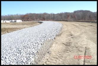 Renovo Rail Industries, Renovo PA Track Rehabilitation and Construction Stone Consulting prepared a successful grant application and was responsible