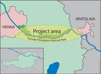 Integrated River Engineering Project on the Danube to the East of Vienna MEASURES Granulometric river bed stabilisation AIMS Improvement of fairway conditions River bed stability Low water regulation