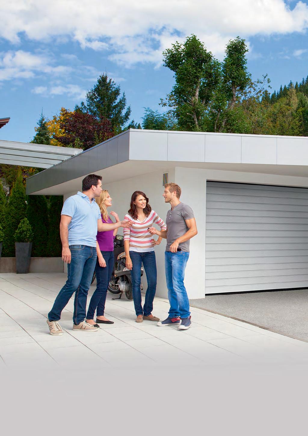 Trend Series Robust reliable construction of Trend garage doors guarantees successful operation