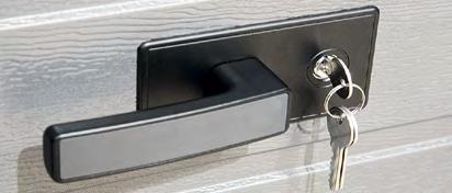 Inbuilt Wicket Door Locking System The wicket provides an additional
