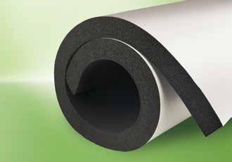 ArmaTuff & ArmaTuff SA Insulation with durable, white metal, factory-applied