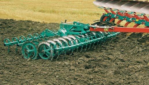 Kverneland Packomat In most soils the Packomat helps you making a perfect ready seedbed.