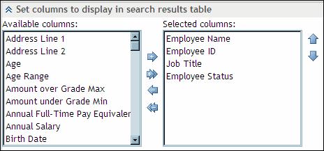 Customizing an Employee Profile 47 Customizing an Employee Profile For each employee profile, your administrator designates certain information to be displayed (for example, the columns that are