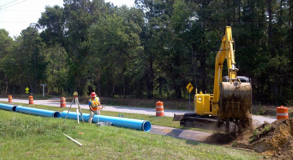 ADDITIONAL INFRASTRUCTURE NEEDED Larger mains needed to distribute new sources