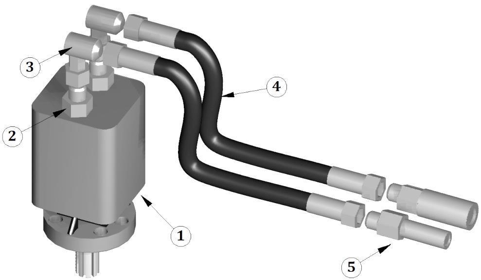 Low Flow Hydraulic Components Ref. Description Qty.
