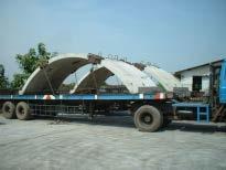 AIT s arches arrive on site ready for installation