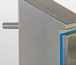 ACCESSORIES FOR SANITARY LINE WALL MOUNTS The wall mounts of the sanitary line have been designed to space the control board from the wall and