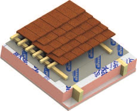Roof Insulation K7 Pitched Roof Board INSULATION FOR TILED OR SLATED PITCHED WARM ROOF SPACES New build Re roofing Loft conversion Unventilated pitched roofs between rafters Unventilated pitched