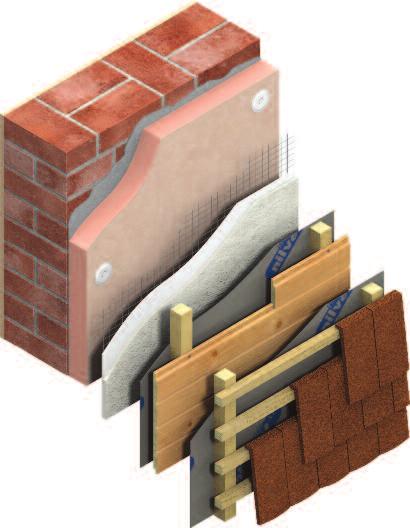 K5 External Wall Board EXTERNAL INSULATION FOR MASONRY WALLS Wall Insulation Solid walled buildings Transforming and upgrading the appearance of existing buildings New build Refurbishment Insulated