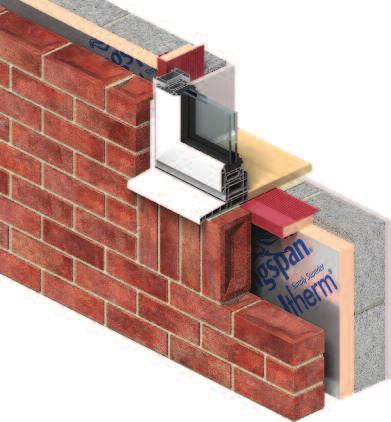 Cavity Closer FOR CLOSING CAVITIES AROUND OPENINGS IN MASONRY WALLS Traditional cavity wall construction Window and door cavities Use with PVCu and wooden frames Simplified construction Cavity widths