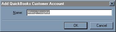 Chapter 2 Adding New Accounts This chapter will show how to add new accounts to QuickBooks from Inquest and add new accounts to Inquest from QuickBooks.