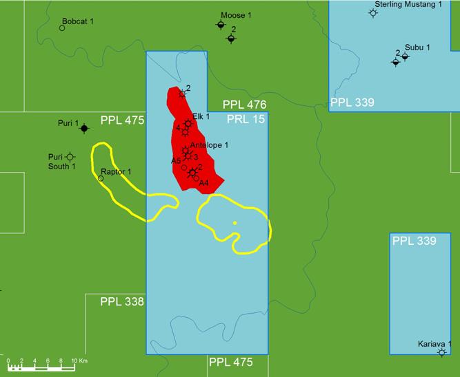 Elk/Antelope - PRL 15 Gulf Basin gas hub P nyang Proposed Juha Facility Juha Gas Conditioning Plant & Komo Airfield Juha PPL26 North Angore Moran Agogo Gobe Main PNG LNG Project Gas Fields PNG LNG