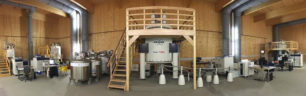 ENC 2016 ANNOUNCEMENT: World's first shielded Aeon 1 GHz System installed Aeon 1 GHz at Research Center for Bio-Macromolecules at University of Bayreuth GHz magnet technology, new NMR probes and
