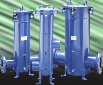 Since the coalesced liquid drains continuously from the fi lter cartridges as rapidly as it is collected, the fi lters have an unlimited capacity for liquid removal.