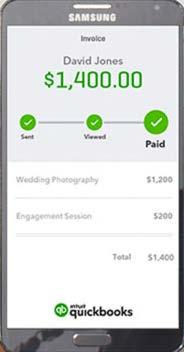 QUICKBOOKS ONLINE MOBILE A powerful component of QuickBooks Online is the ability to use QuickBooks Online on mobile devices.