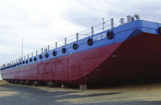 weight: 300 MT PTSC-01 Barge Project Client: PTSC Project type: EPC Duration: 10/2008