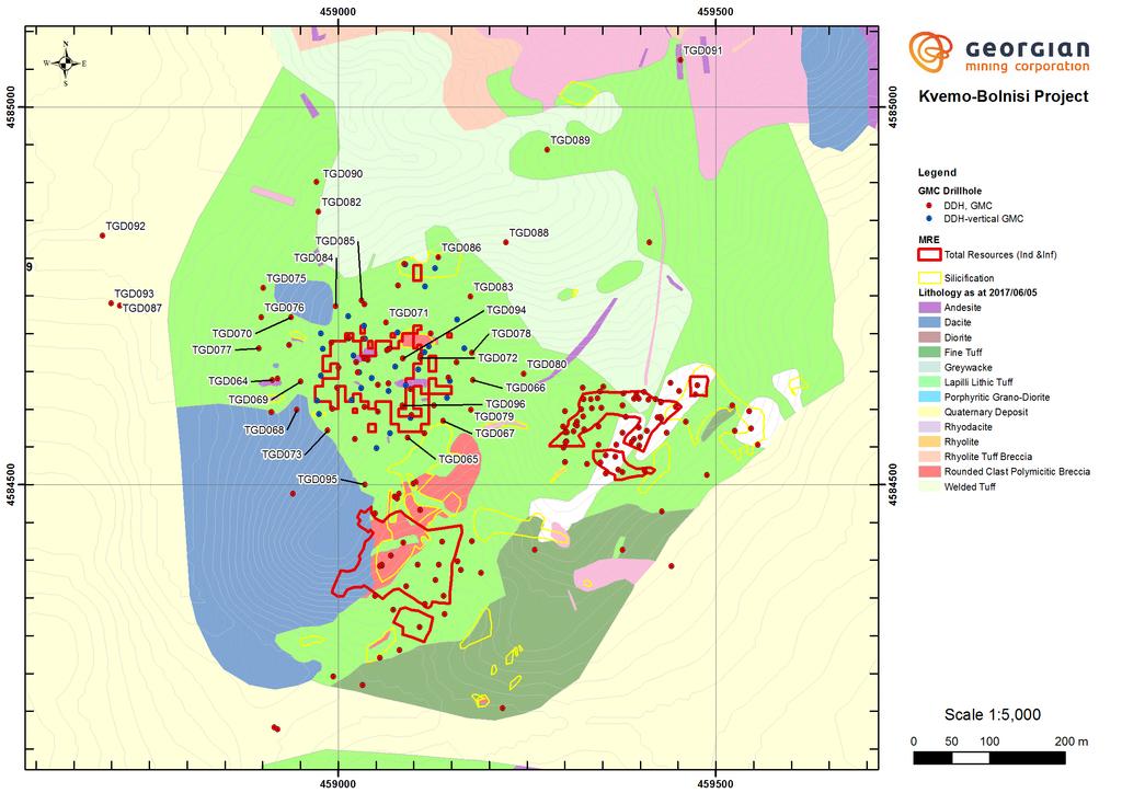 luded in this drilling are the final 28 drill holes which are now being integrated into the GZ2 resource to optimise the mine plan prior to finalising the KB mining and processing agreement.