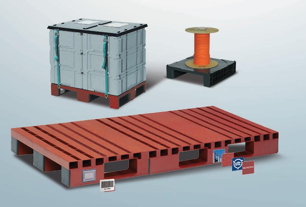 Accessories Miscellaneous PALLETS 5 6 4 Transport units On request There are covers in all required sizes for Utz pallets, as well as accessories for securing the entire load unit.